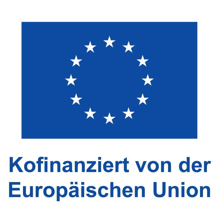 Kofinanziert von der Europaeischen Union Web blau